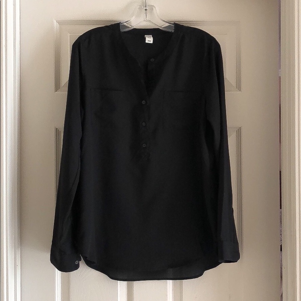 Long Sleeve Two Pocket Blouse by Old Navy